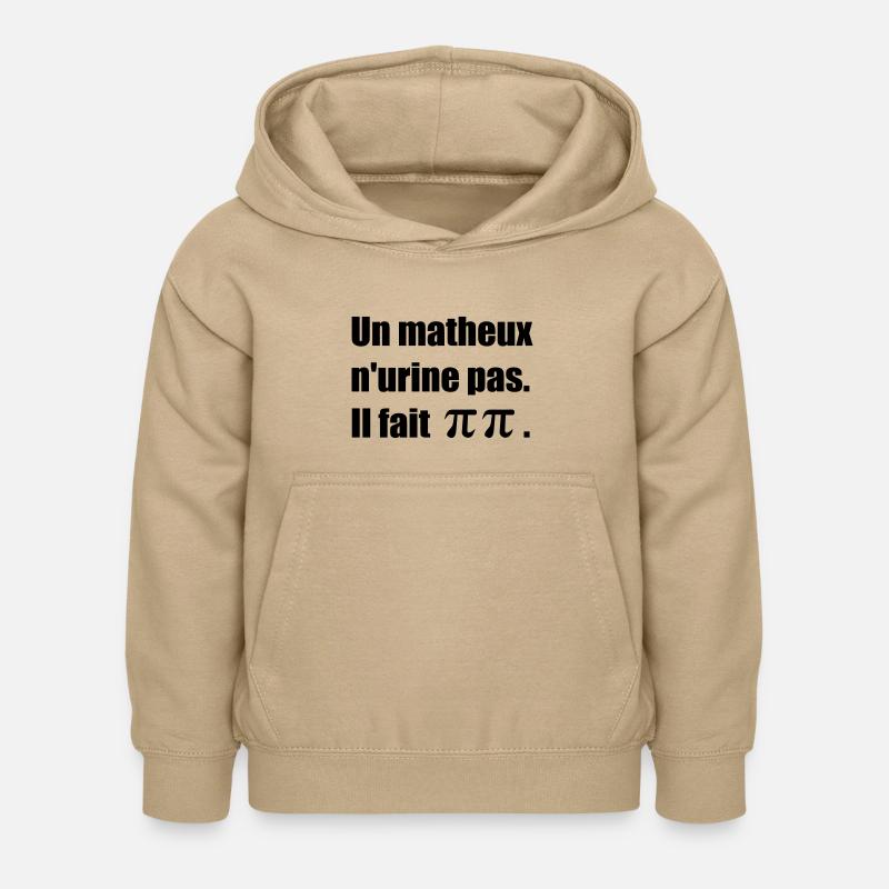 Pi Pi eps - Sweat à capuche Enfant - jaune sable