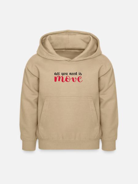 Sport - Kinder Hoodie - Sand