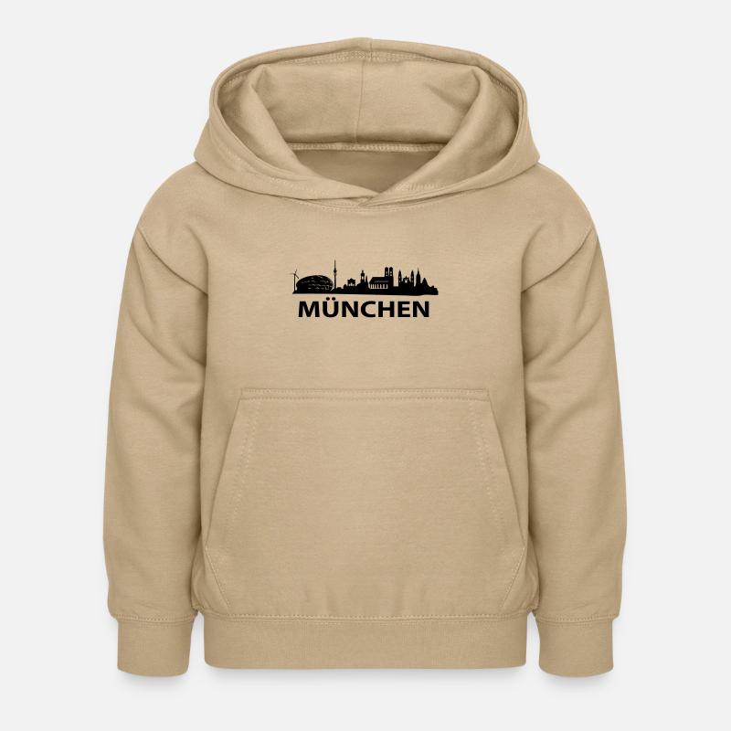 munchen - Kinder Hoodie - Sand