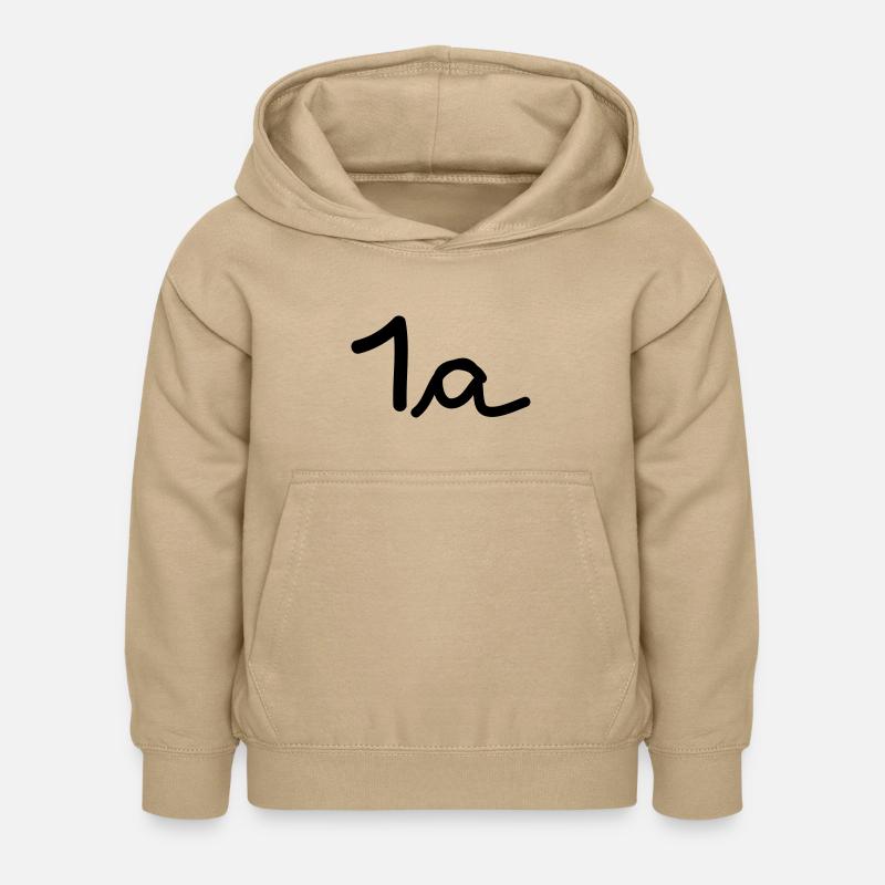 One A - Sweat à capuche Enfant - jaune sable