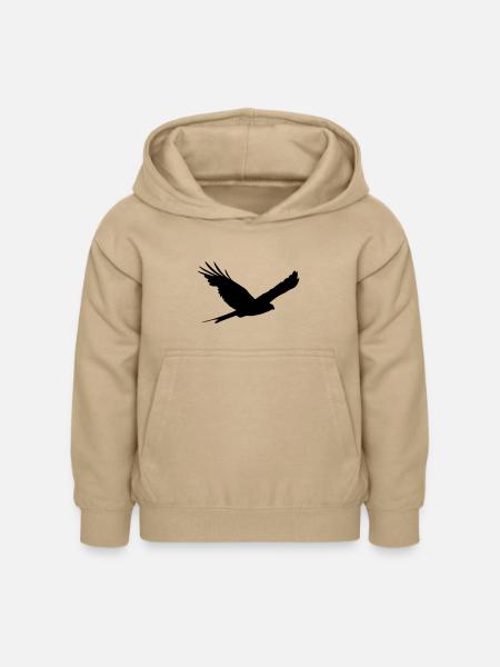 Roter Milan - Rotmilan - Kinder Hoodie - Sand