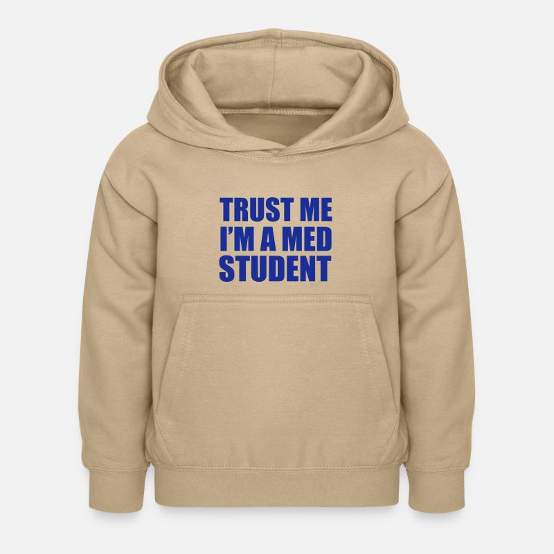 Med Student - Sweat à capuche Enfant - jaune sable