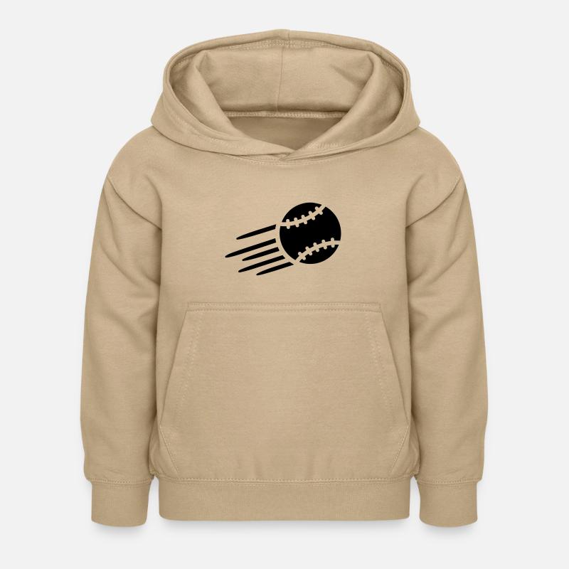 Baseball - Sweat à capuche Enfant - jaune sable