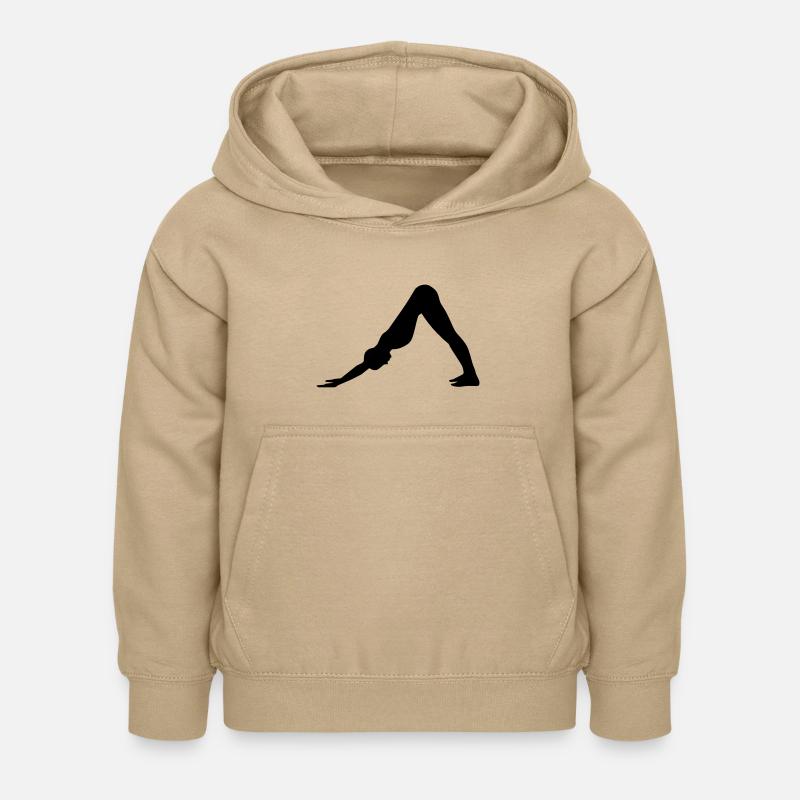 Pilates - Kinder Hoodie - Sand