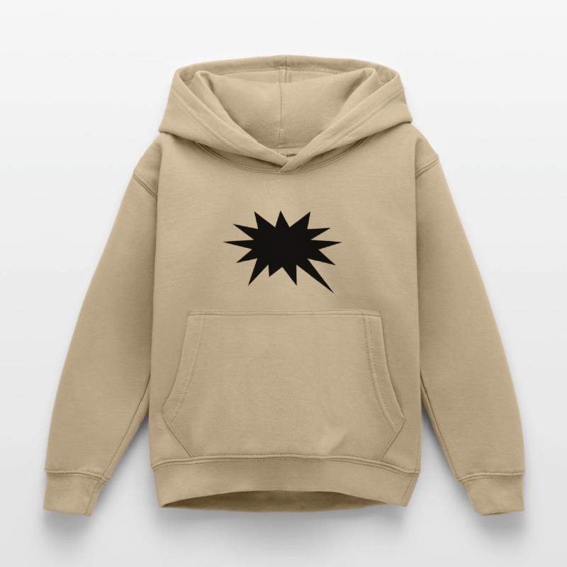 Comic bubble, your text, template, speechbubble, Kids Hoodie
