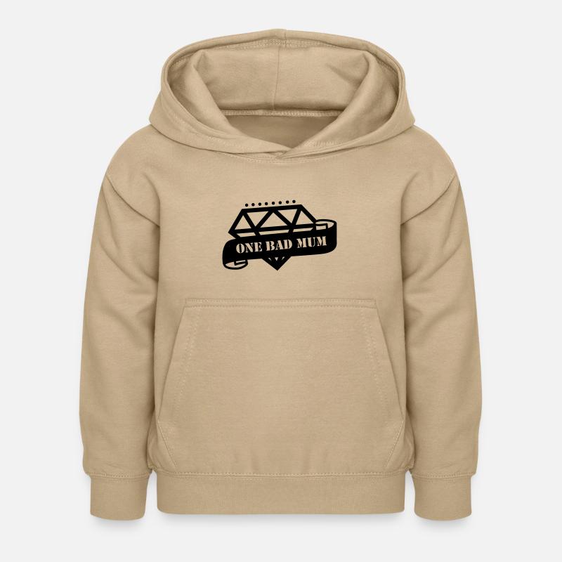 muttertag - Kinder Hoodie - Sand
