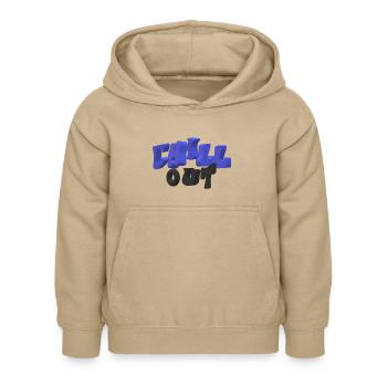 Chill doch - Kinder Hoodie - Sand - Vorne - AI Model Kid Female (0cm)