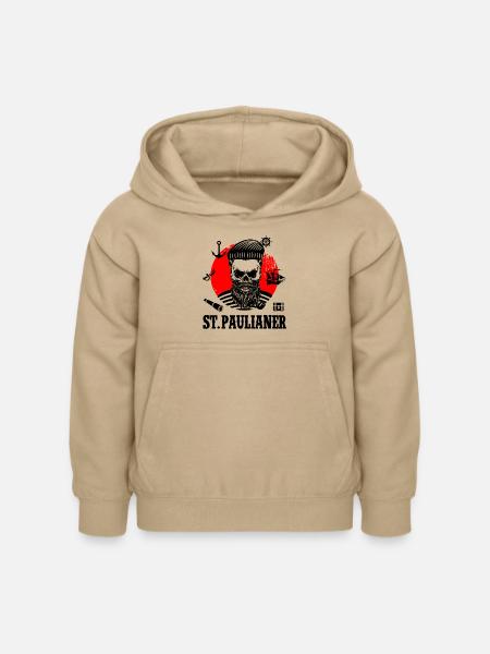 St. Pauli - Kinder Hoodie - Sand