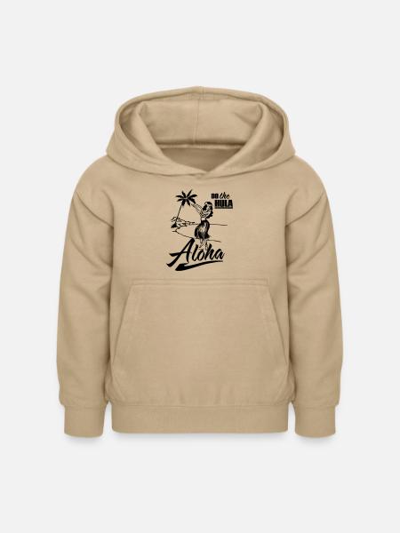 Aloha - Kinder Hoodie - Sand