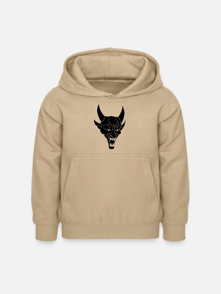 Devil - Kinder Hoodie - Sand