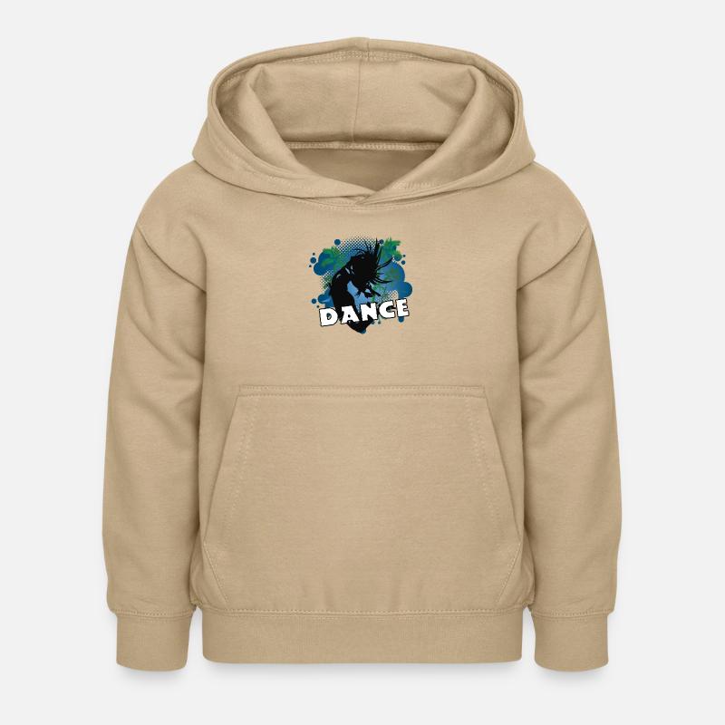 Logo_026_MOKE-D - Kinder Hoodie - Sand