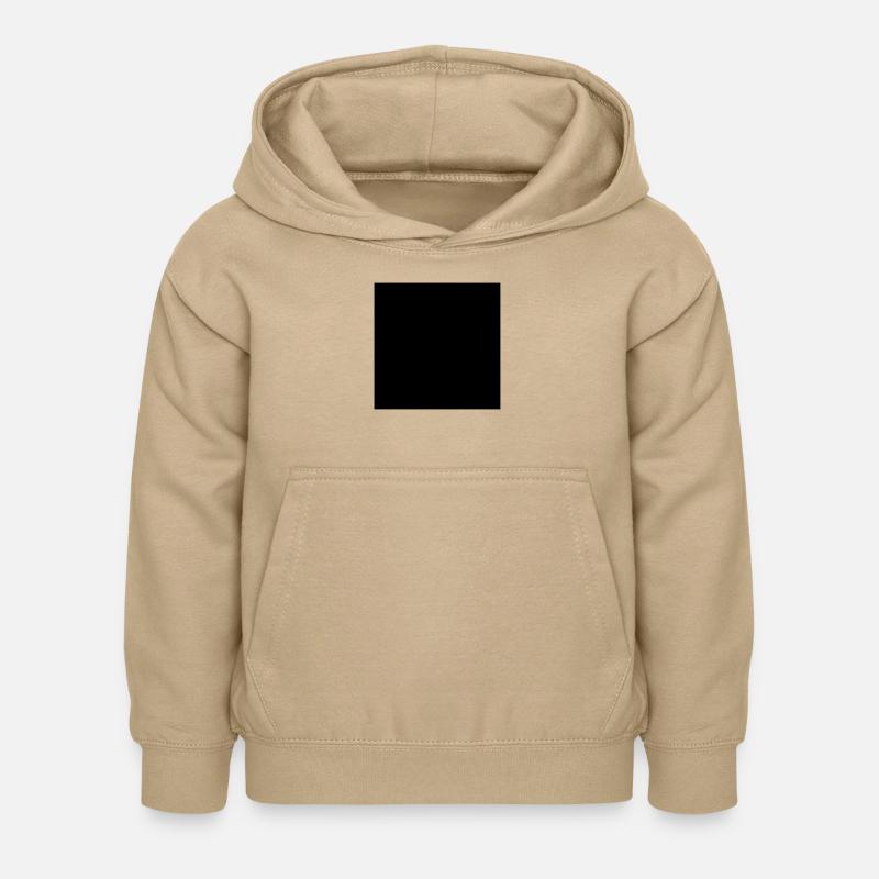 carré - Sweat à capuche Enfant - jaune sable