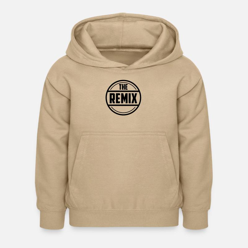 The Remix - Sweat à capuche Enfant - jaune sable