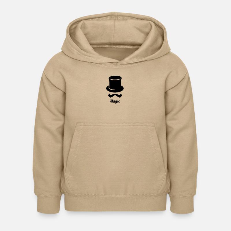 Magic Magic Magician Magic Wizard Magic - Kids Hoodie - sand