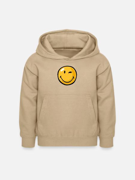Smiley friendly - Kinder Hoodie - Sand