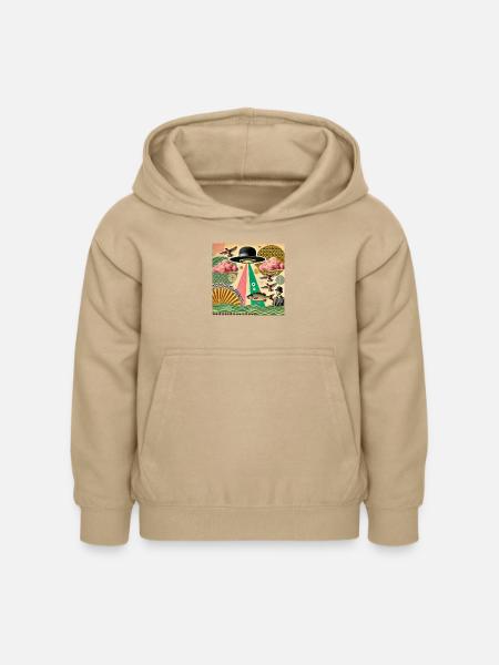 Alien Pop Kultur - Kinder Hoodie - Sand