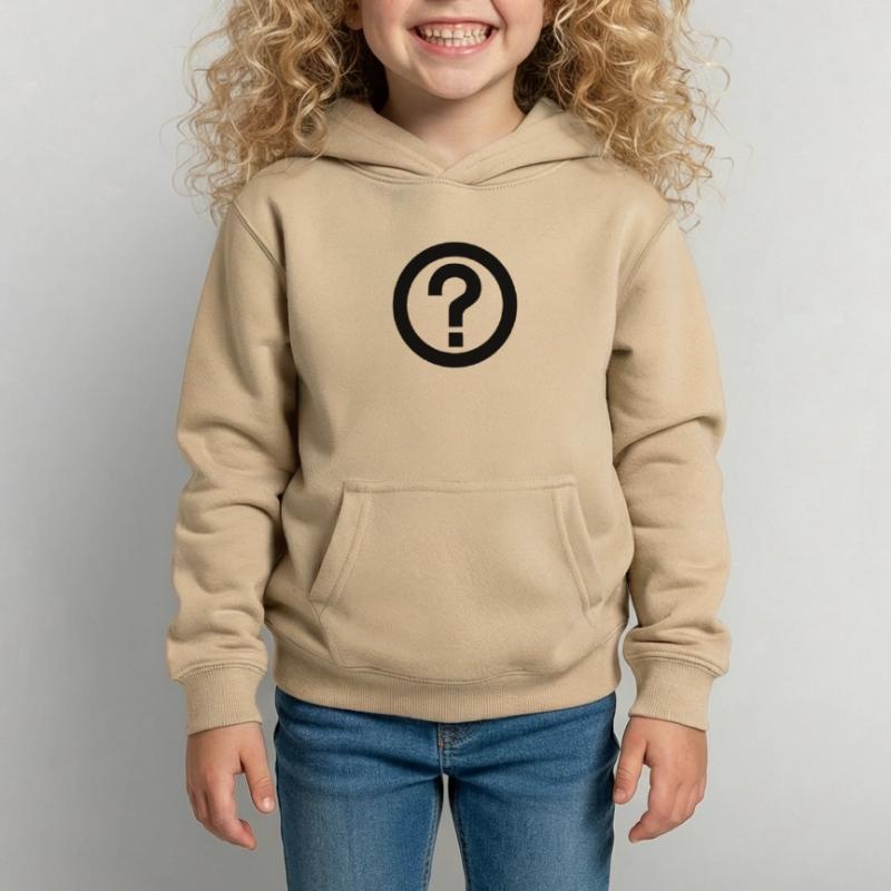 Point d'interrogation,Phrase interrogative Sweat à capuche Enfant