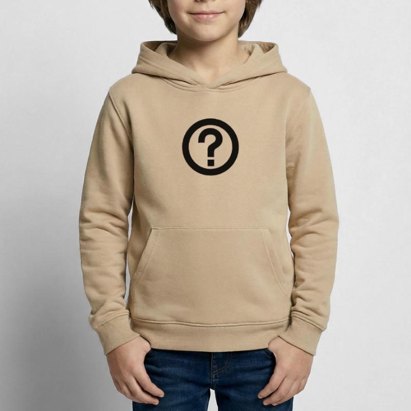 Point d'interrogation,Phrase interrogative Sweat à capuche Enfant