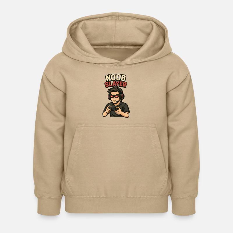 Pas de Pitié - Sweat à capuche Enfant - jaune sable