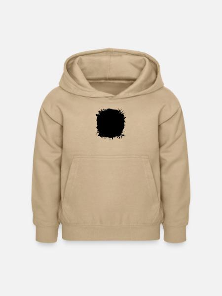 splatter klecks - Kinder Hoodie - Sand