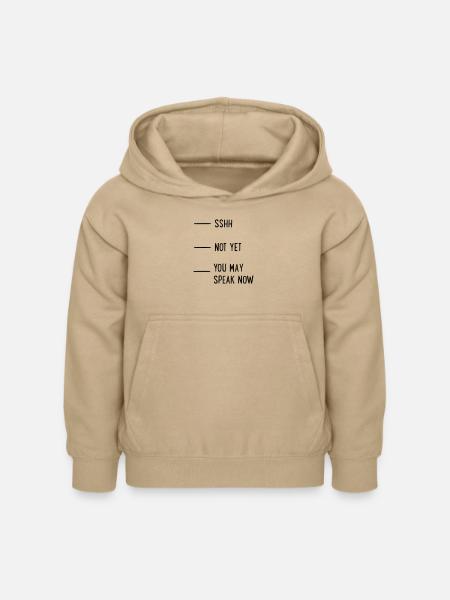 Kaffee - Kinder Hoodie - Sand