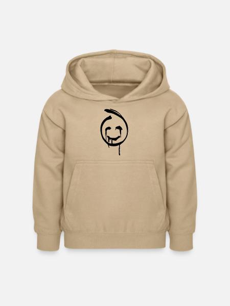 Smile Spray Cool - Kinder Hoodie - Sand