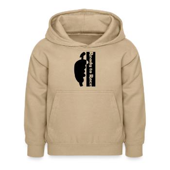 Controller Autorennen Auto Car Fun Hatchback - Kinder Hoodie - Sand - Vorne - AI Model Kid Female (0cm)