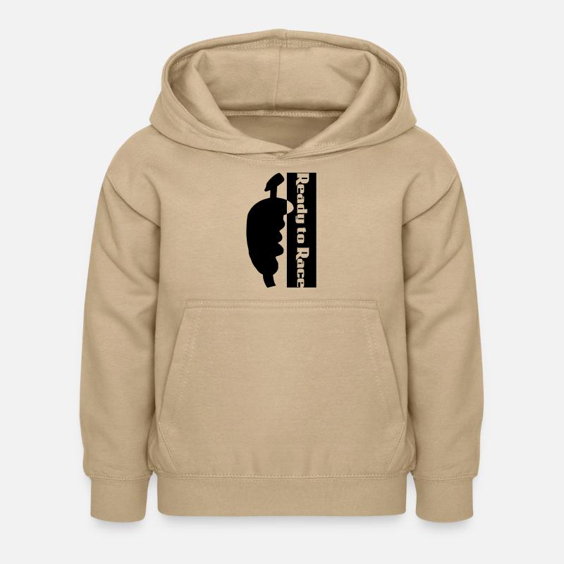 Controller Autorennen Auto Car Fun Hatchback - Kinder Hoodie - Sand