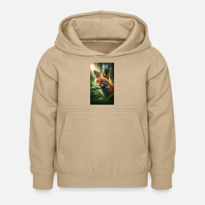 Fuchs - Kinder Hoodie - Sand