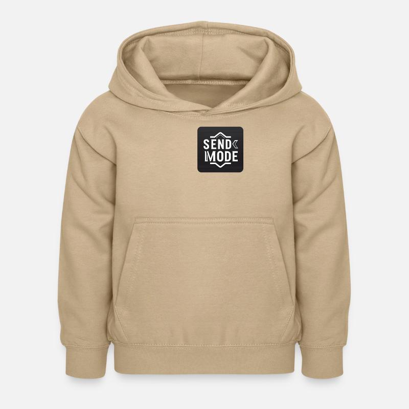 Send mode sticker - Kinder Hoodie - Sand
