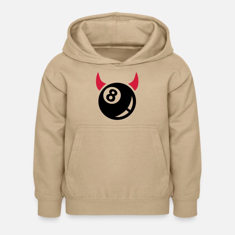 Billard - Kinder Hoodie - Sand