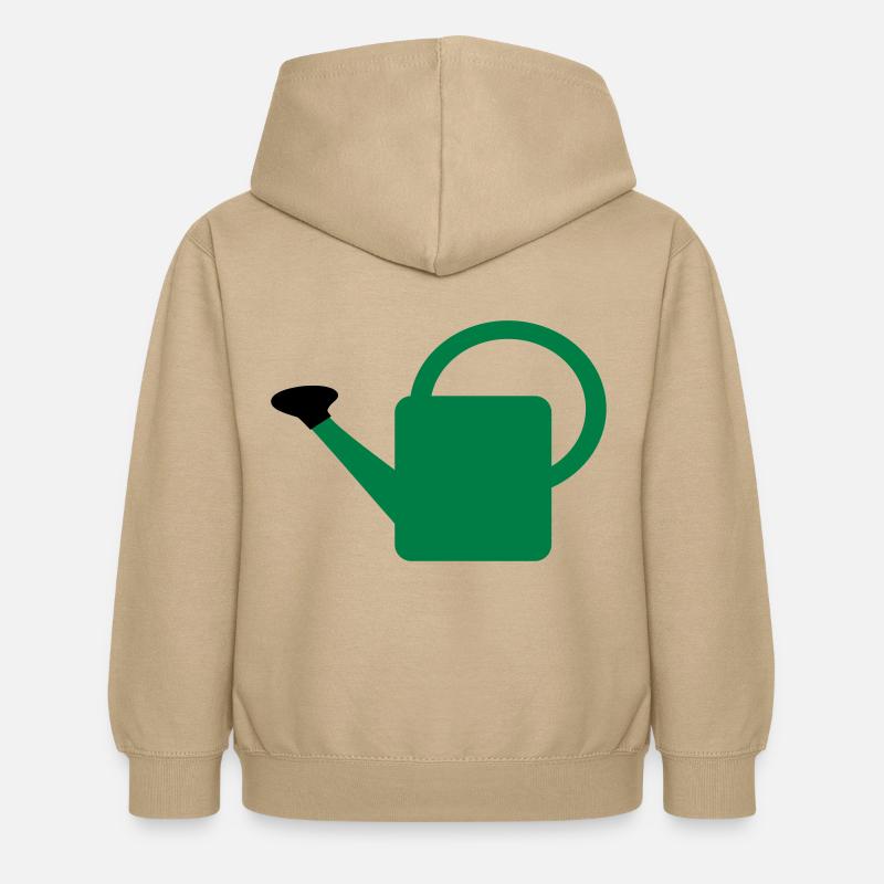 arrosoir - Sweat à capuche Enfant - jaune sable