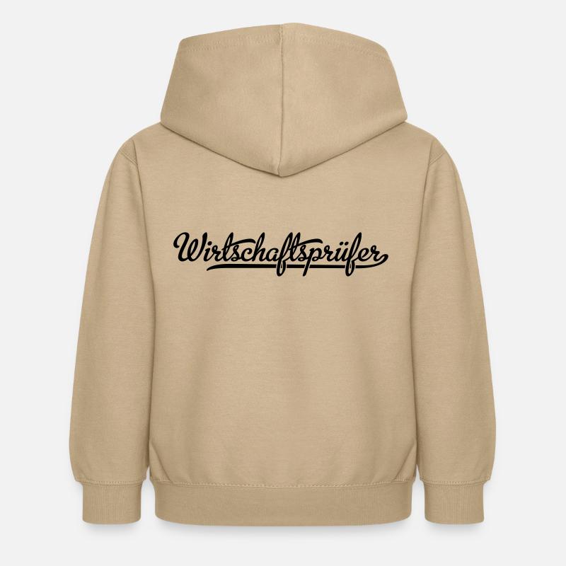 Expert-comptable - Sweat à capuche Enfant - jaune sable