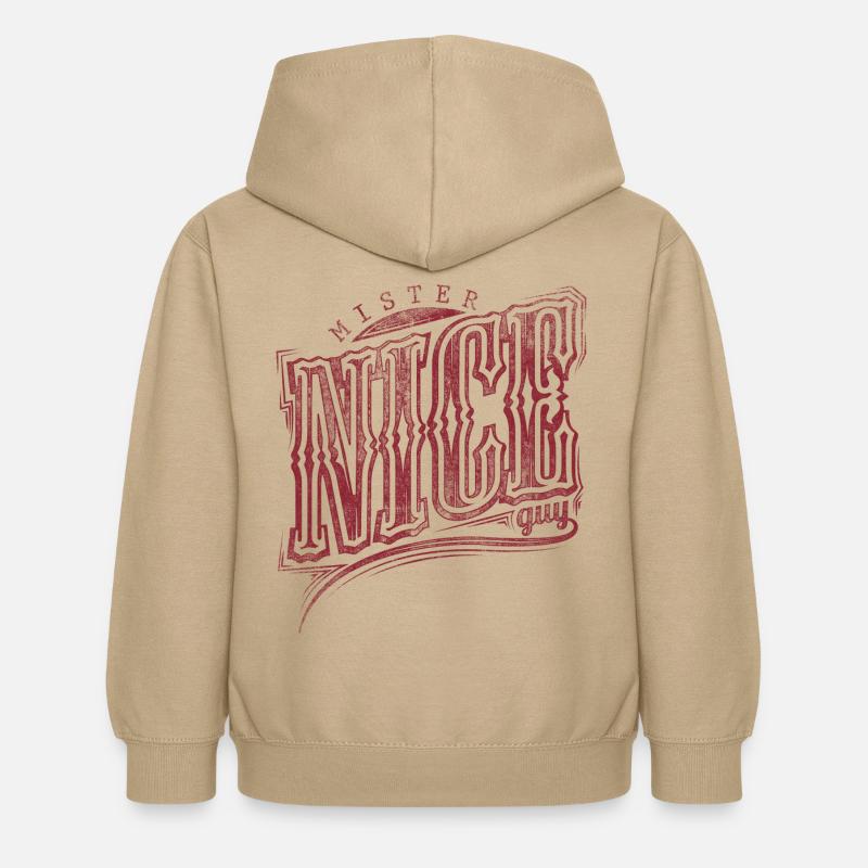 NICE network - Kids Hoodie - sand