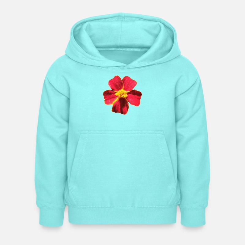 Tagetes - Sweat à capuche Enfant - menthe poivrée