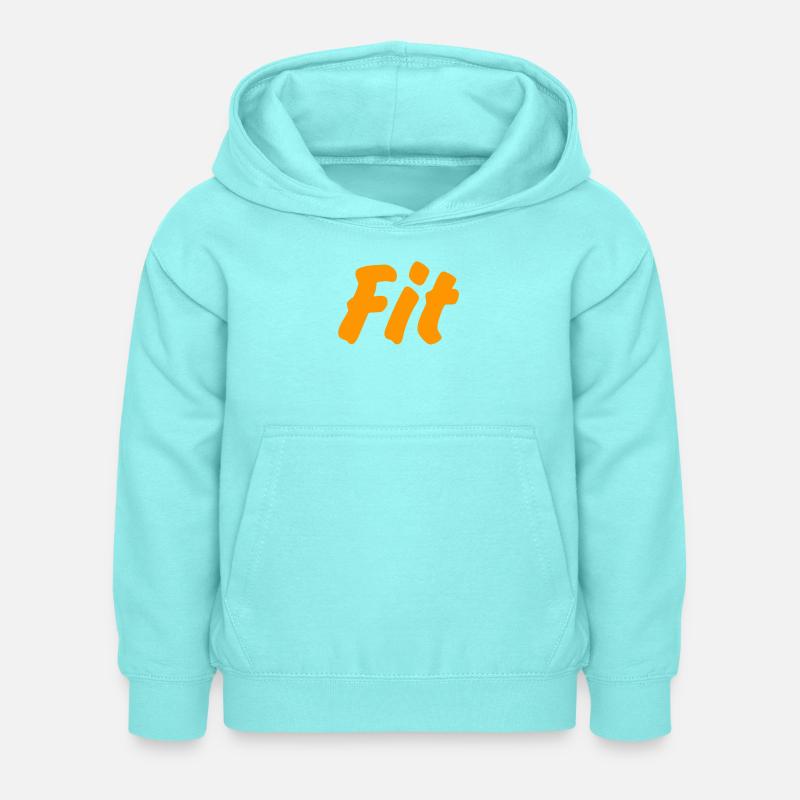 s'adapter - Sweat à capuche Enfant - menthe poivrée