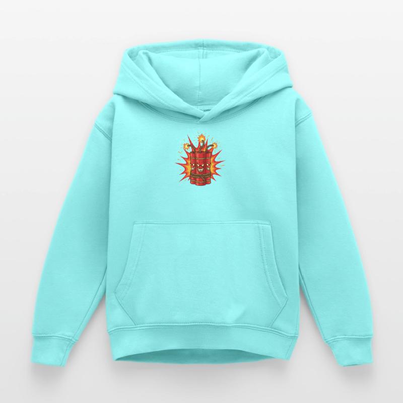 Exploding Dynamite Art Kids Hoodie