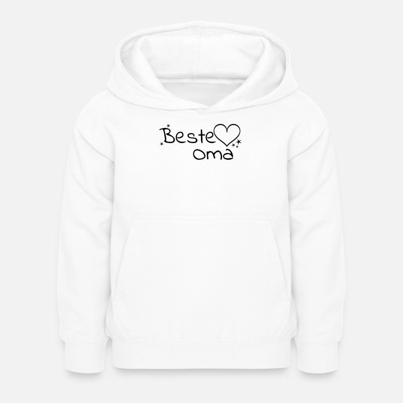 Meilleure grand-mère - Sweat à capuche Enfant - blanc