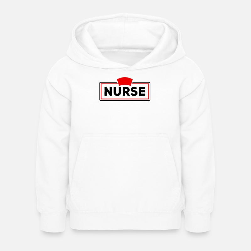 Infirmière infirmier Infirmier - Sweat à capuche Enfant - blanc
