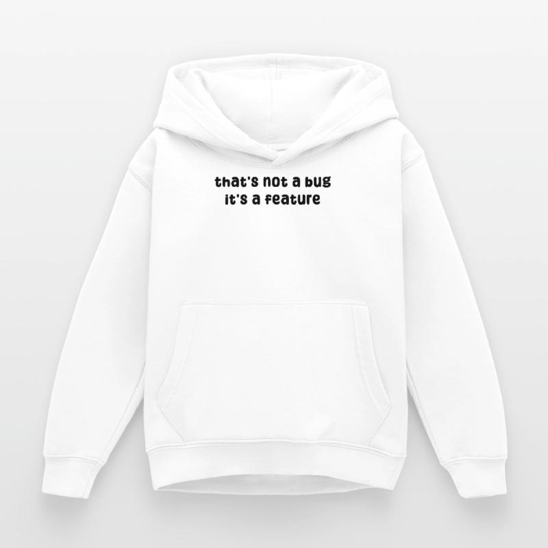 Développeur : Geek Bugs Code Computer Science Statement Sweat à capuche Enfant