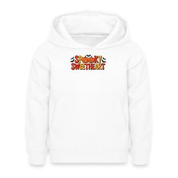 Spooky Sweetheart Halloween - Kinder Hoodie - Weiß - Vorne - AI Model Kid Female (0cm)