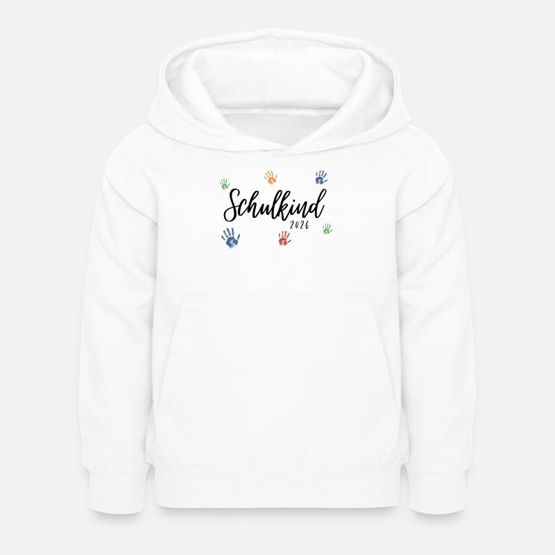Écolier 2026 - Sweat à capuche Enfant - blanc