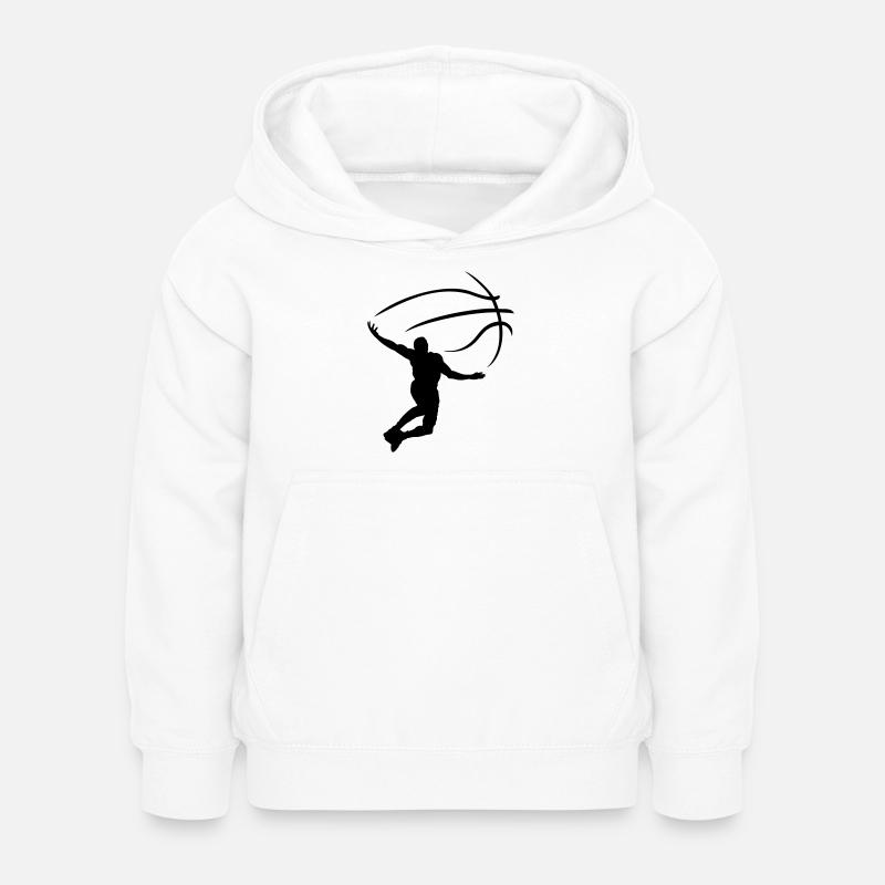 Sport - Sweat à capuche Enfant - blanc