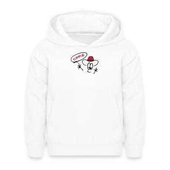 Cowboy mit Lasso - Kinder Hoodie - Weiß - Vorne - AI Model Kid Female (0cm)