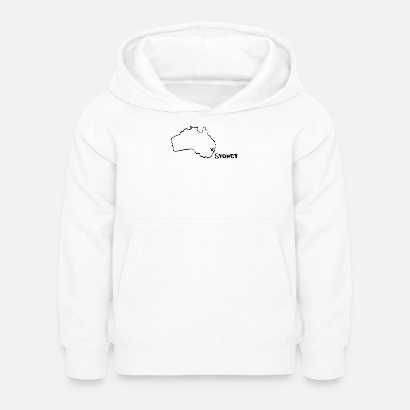 sydney - Sweat à capuche Enfant - blanc