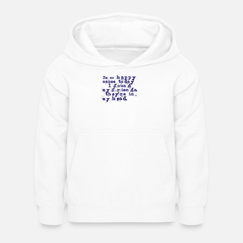 Paroles de lithium - Nirvana - Sweat à capuche Enfant - blanc