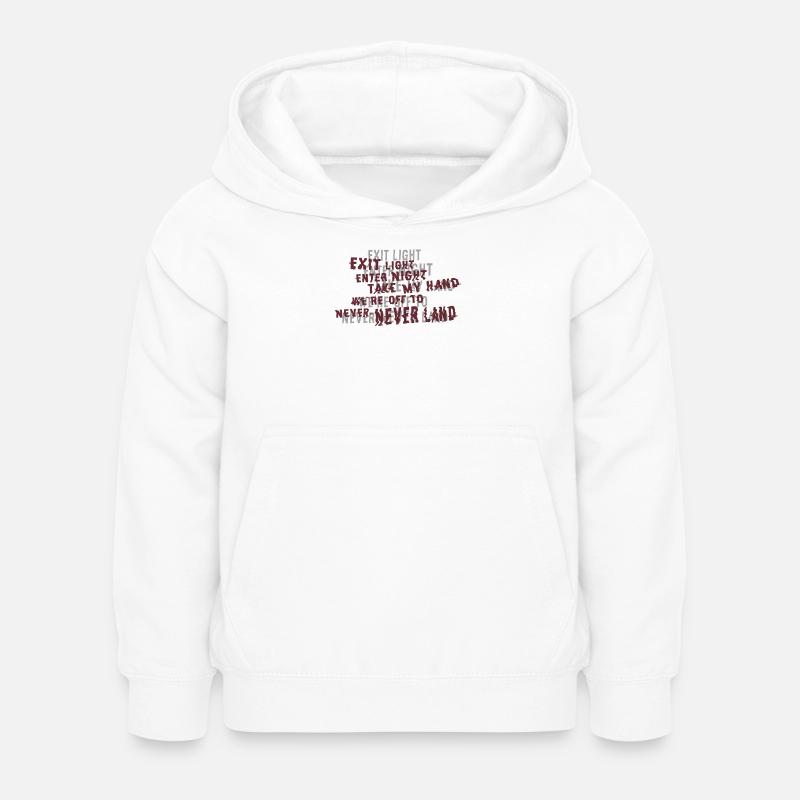 sandman - paroles - Sweat à capuche Enfant - blanc