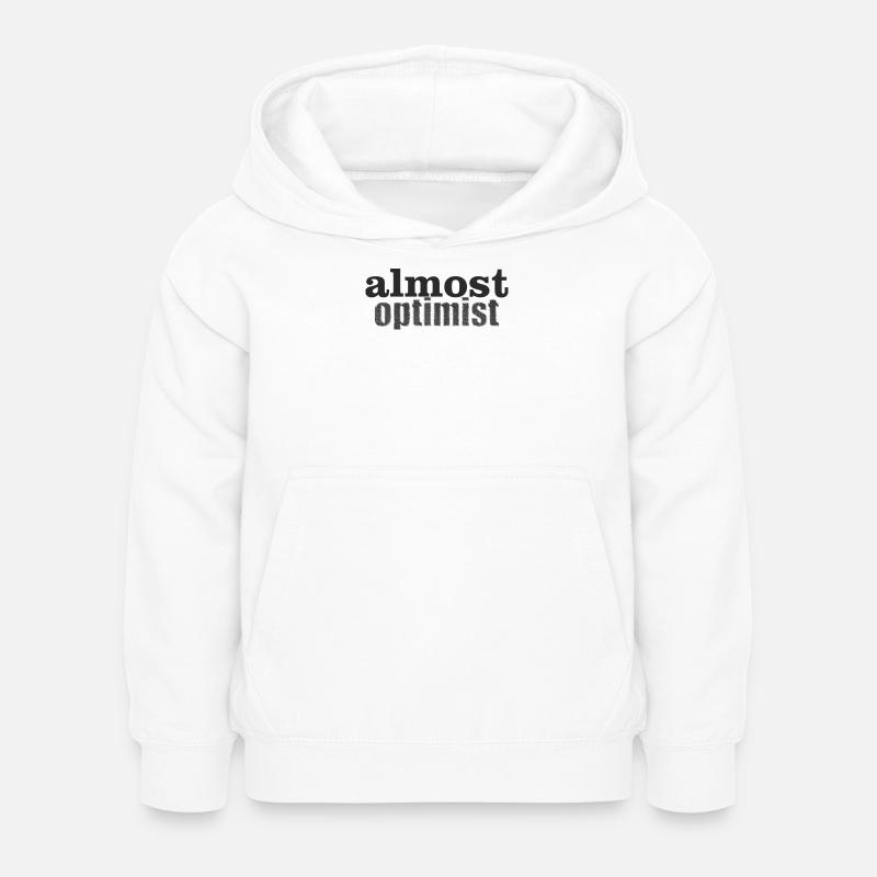 optimist - Kinder Hoodie - Weiß