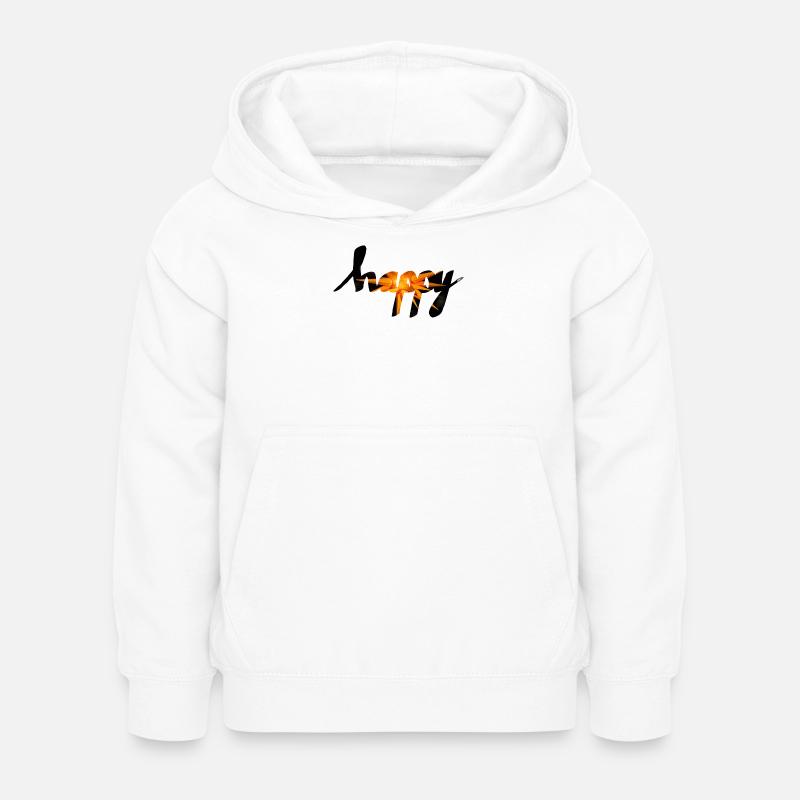 content - Sweat à capuche Enfant - blanc