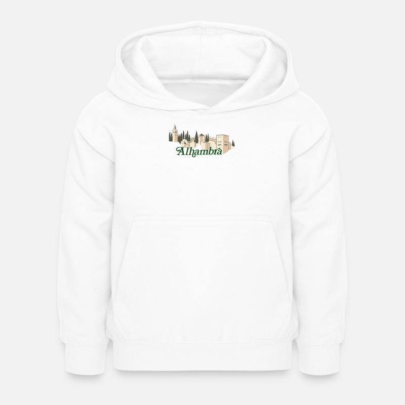 Alhambra - Sweat à capuche Enfant - blanc